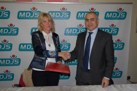 Younes el mechrafi dominique serra sponsoring marocaine des jeux et des sports