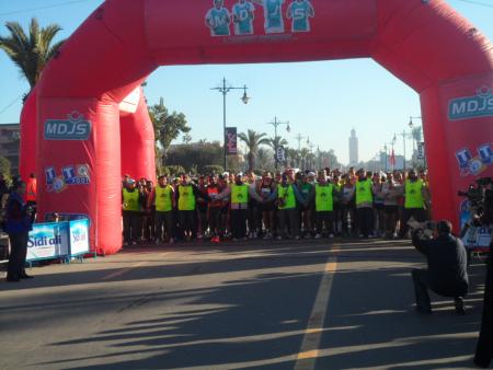 younes el mechrafi, mdjs, marocaine des jeux et des sports, marathon marrakech